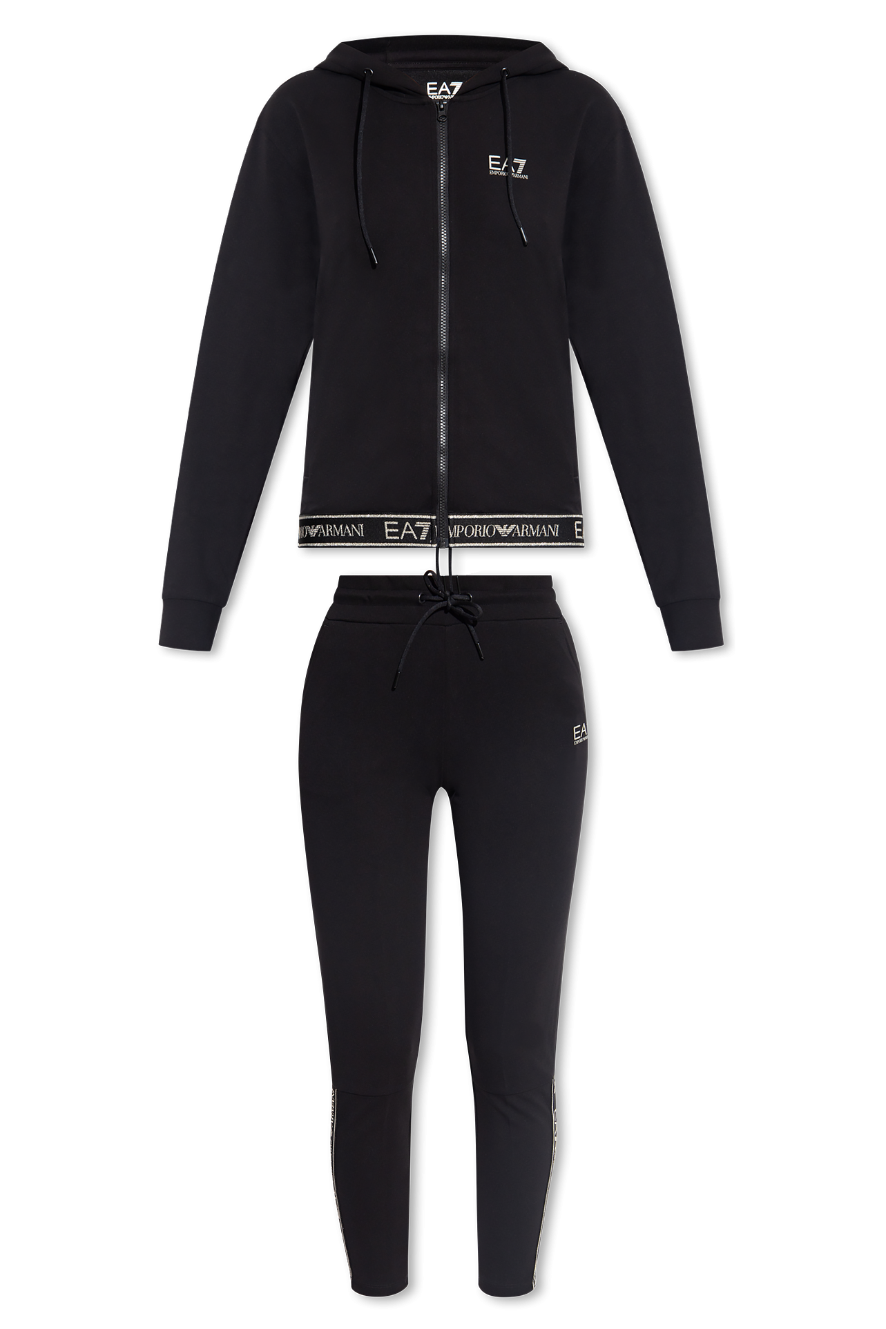 Armani sales jean tracksuit